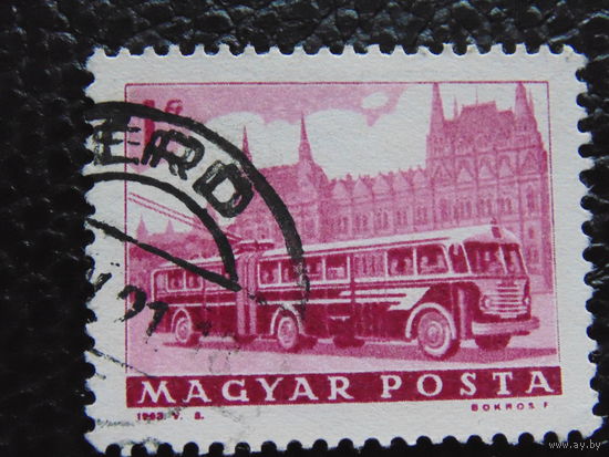Венгрия 1963г. Автобус.