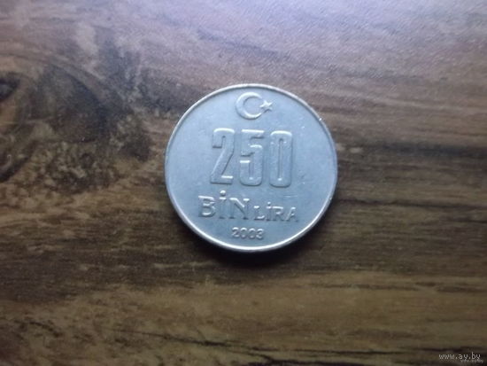 Турция 250000 лир 2003 (2)