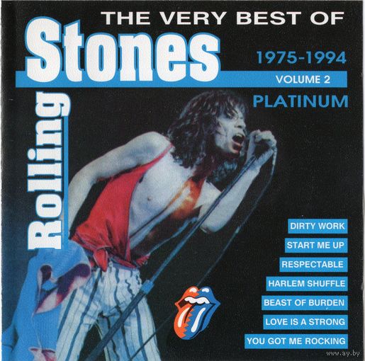 CD The Rolling Stones 'The Very Best of Rolling Stones - Platinum 1975-1994, Volume 2'