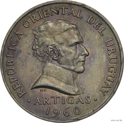 Уругвай 5 сентесимо 1960 Artigas