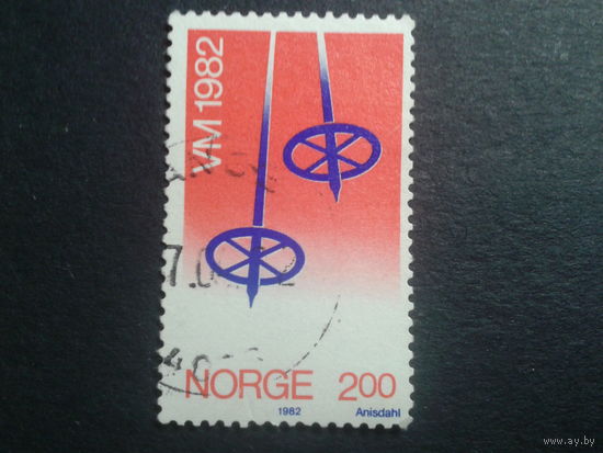 Норвегия 1982 лыжный спорт