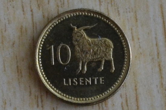 Лесото 10 лисенте 1998