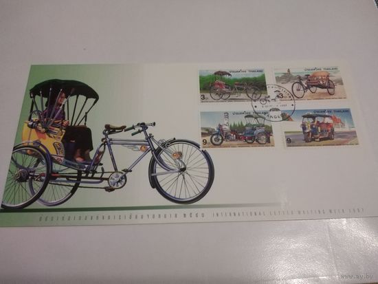 КПД ТАЙЛАНД. 1997г. Старинные велосипеды.