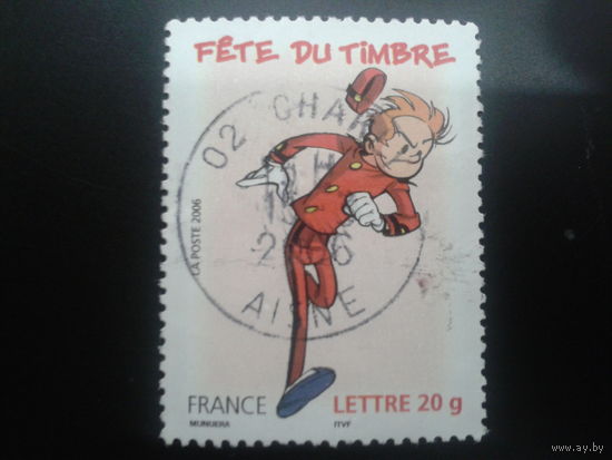 Франция 2006 день марки мультик