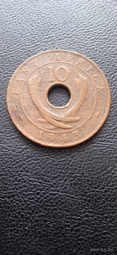Британская Восточная Африка 10 центов 1943 г.