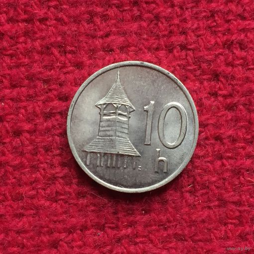 Словакия 10 геллеров 2000 г.