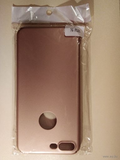 Чехол (бампер) для iPhone 7G Plus для Apple. Новый(в упаковке). Золотистый