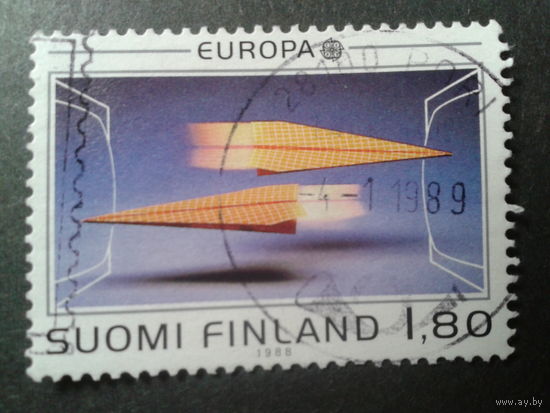 Финляндия 1988 Европа транспорт