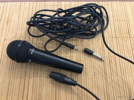 Микрофон профессиональный цена за 1, есть 2 шт Defender 135 ручной