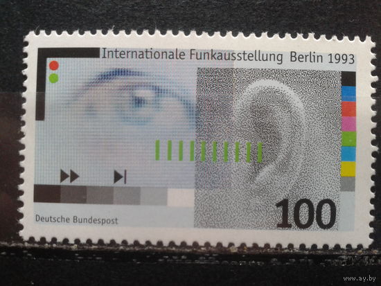 Германия 1993, Радиовыставка **, Михель 1,6 евро