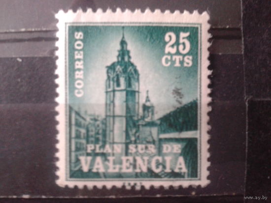 Валенсия 1966 Башня кафедрального собора Валенсии