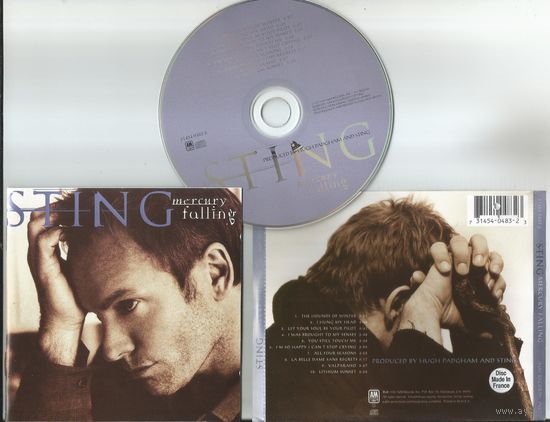 STING - Mercury Falling (FRANCE аудио CD 1996)