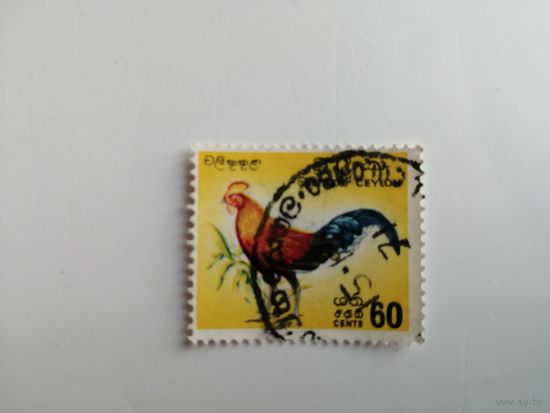 Цейлон 1966. Птицы