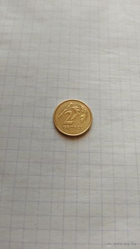 2 гроша 2000 г. Польша.