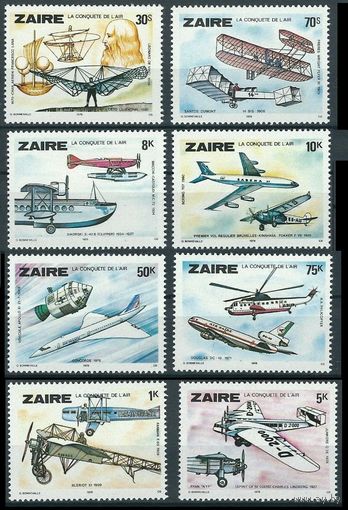 1978 Заир 580-587 Самолеты / Аполлон-11 10,50 евро