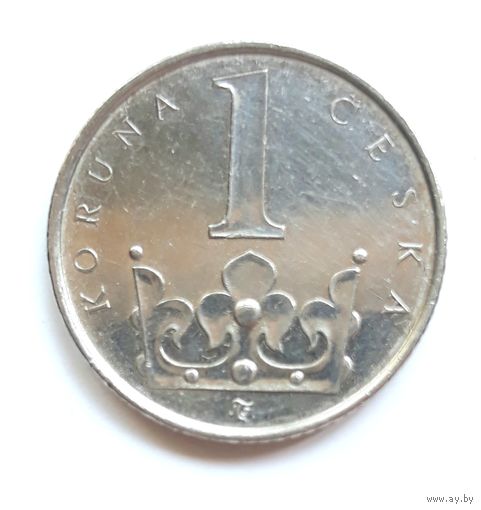 Чехия. 1 крона 2009 г.