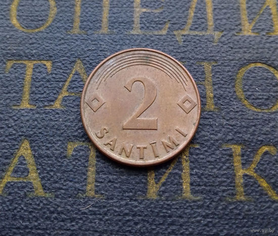 2 сантима 2000 Латвия #01