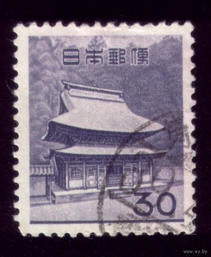 1 марка 1961 год Япония Пагода 759