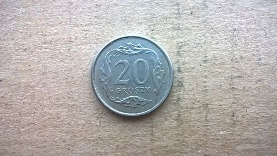 Польша 20 грошей, 1998г. (D-16)
