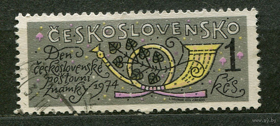 День почтовой марки. Чехословакия. 1974. Полная серия 1 марка