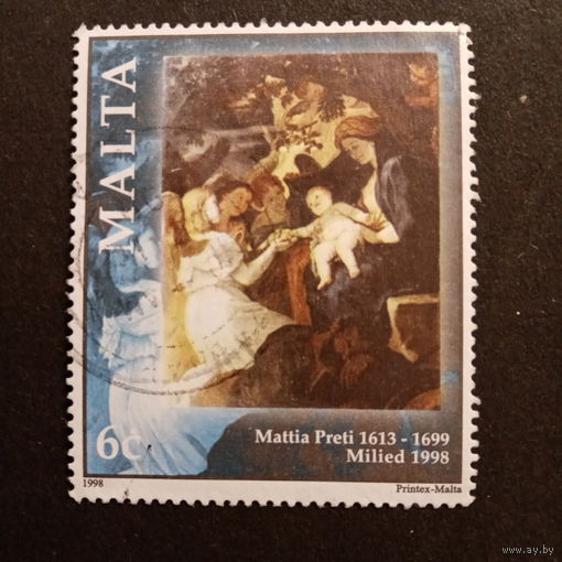 Мальта 1998. Mattia Preti 1613-1699