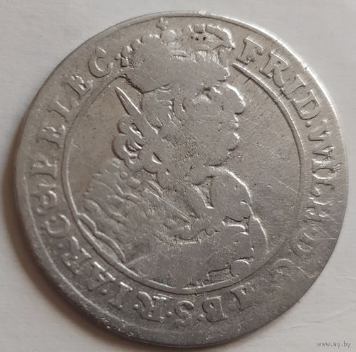Пруссия орт 18 грош 1684