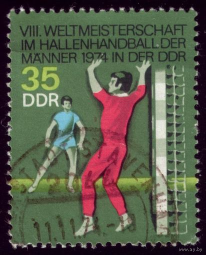 1 марка 1974 год ГДР 1930