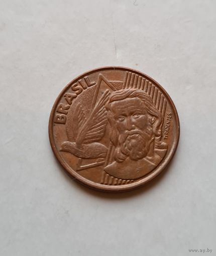 Бразилия 5 сентаво, 2005, Brasil 5 centavos, 2005