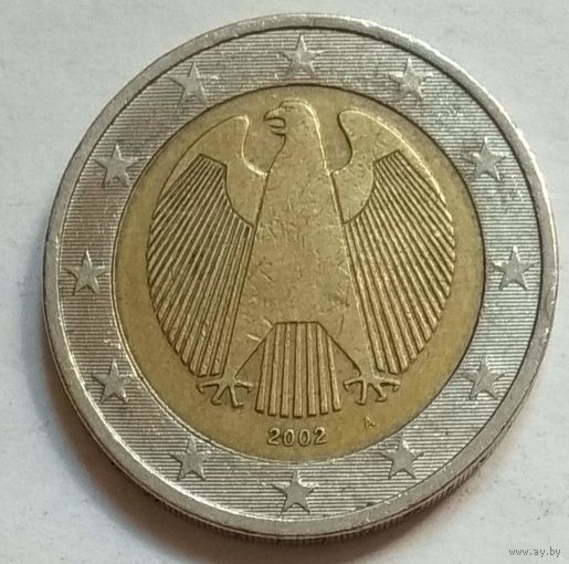 Германия 2 евро 2002 г. А
