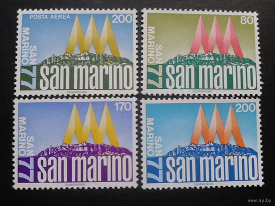 Сан-Марино 1977 фил. выставка полная серия