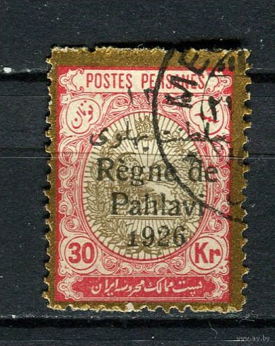 Персия (Иран) - 1926 - Надпечатка на 30 Kr - [Mi.533] - 1 марка. Гашеная.  (LOT AM13)