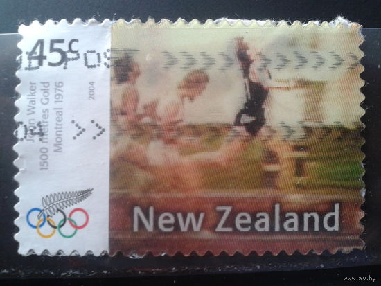 Новая Зеландия 2004 Олимпийские игры Стереомарка