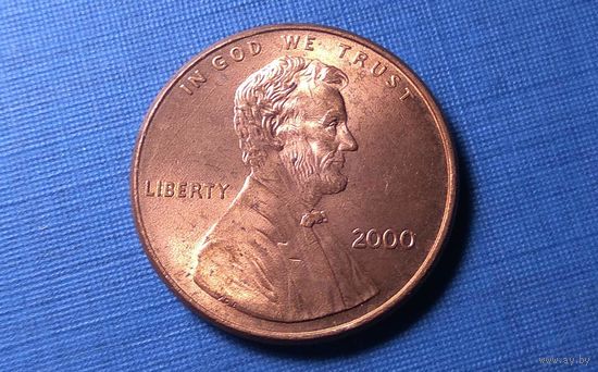 1 цент 2000. США.
