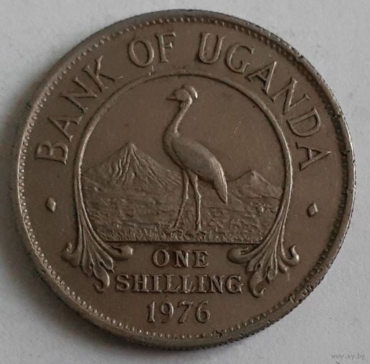 Уганда 1 шиллинг, 1976 (14-4-13(в))