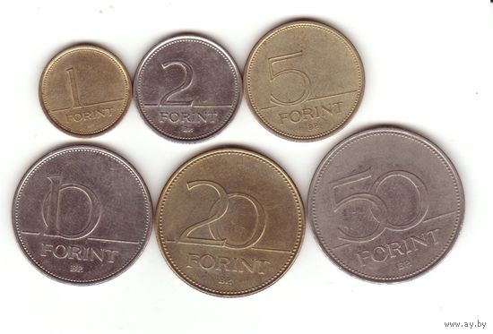 6 монет разные годы