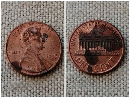 США 1 цент 1995/ Lincoln Cent