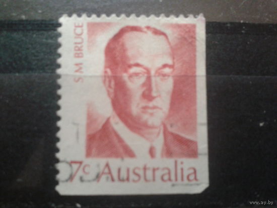Австралия 1972 Премьер-министр Брук, угловая марка