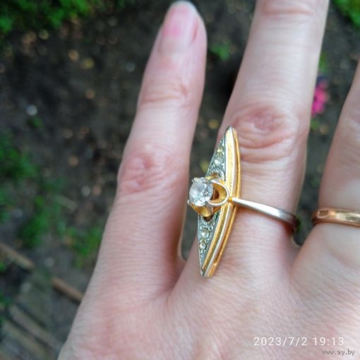 Винтажное кольцо Женави.