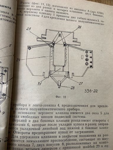 Ещё одна разновидность от парашютной сумки  чешского производства для  лётчиков МОРСКОЙ авиации СССР.