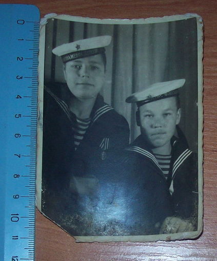 Фото моряков Днепровской флотилии 1946-1949 г
