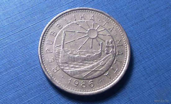 10 центов 1986. Мальта.