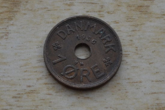 Дания 1 эре 1936