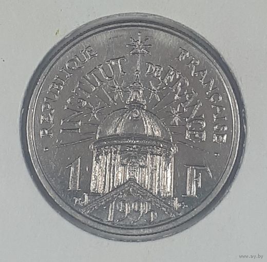 Франция 1 франк 1995г 200 лет Институту Франции