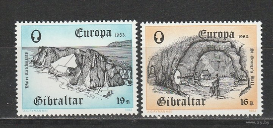 Гибралтар 1983 ** Европа-СЕРТ. Достижения человечества.