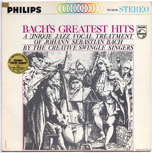 LP The Swingle Singers 'Bach's Greatest Hits'