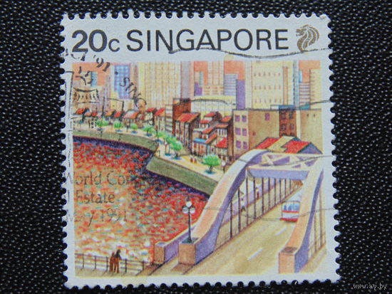 Сингапур 1991 г. Архитектура.