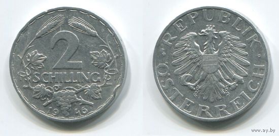 Австрия. 2 шиллинга (1946)