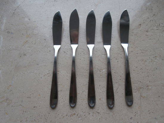 Нож для рыбы 5 штук B63 HEPP Exclusiv 18-8 Германия.