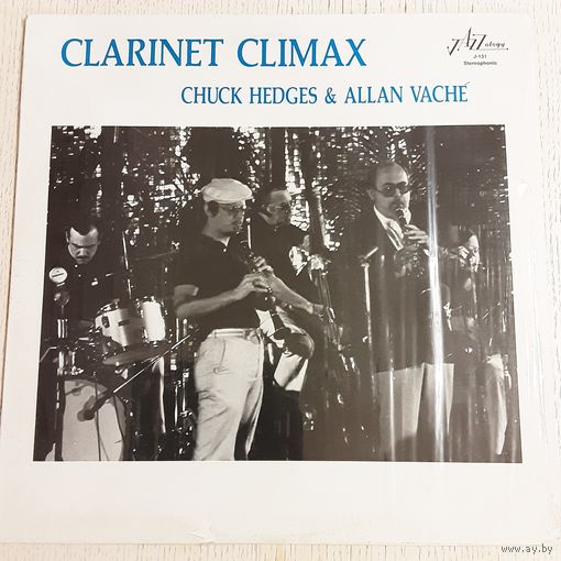 CHUCK HEDGES AND ALLAN VACHE - 1983 - CLARINET CLIMAX (USA) LP
