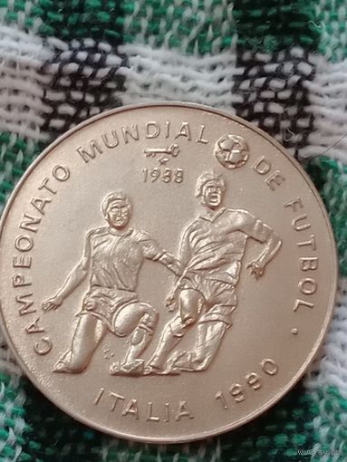 Куба 1 песо 1988 футбол 90